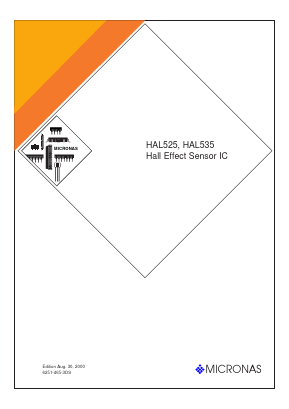 HAL525UA-E Datasheet PDF ETC