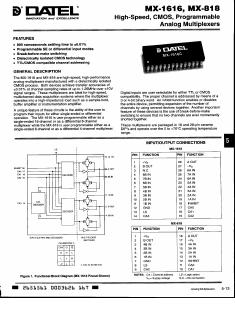 MX-1616 Datasheet PDF ETC