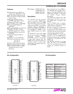U631H16SC35 Datasheet PDF ETC
