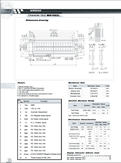 WH1602L Datasheet PDF ETC