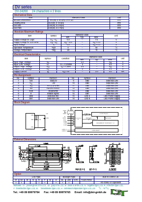 DV-24200 Datasheet PDF ETC