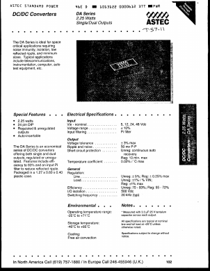 DAD2360-5 Datasheet PDF ETC