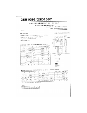2SB1096 Datasheet PDF ETC