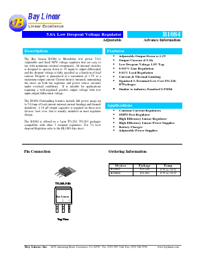 B1084S-ADJ Datasheet PDF ETC