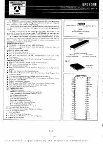 EF6809EC Datasheet PDF ETC