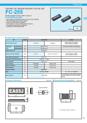 FC-255 Datasheet PDF ETC