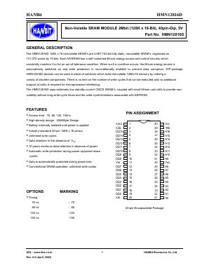 HMN12816D Datasheet PDF ETC