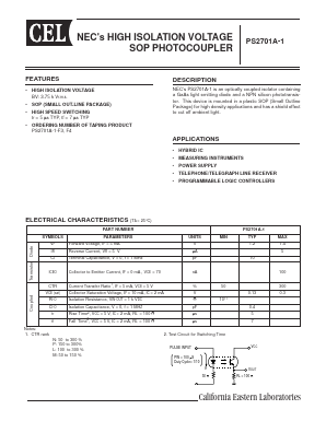PS2701A-1-V-F3 Datasheet PDF ETC