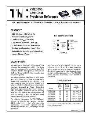 VRE3050 Datasheet PDF ETC