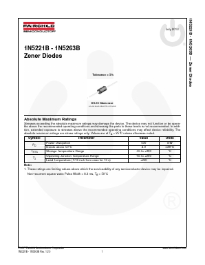 1N5231B Datasheet PDF ETC