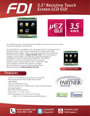 UEZGUI-RX62N-35QT-BA Datasheet PDF ETC