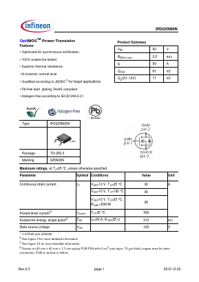 025N06N Datasheet PDF ETC