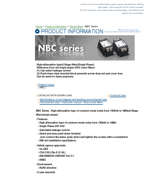 NBC-30-102-D Datasheet PDF ETC
