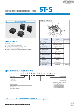 ST-5EMX504 Datasheet PDF ETC