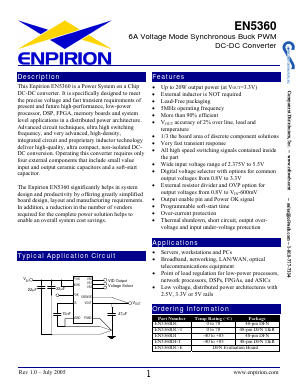 EN5360 Datasheet PDF ETC