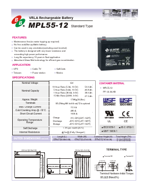 MPL55-12S-B5 Datasheet PDF ETC