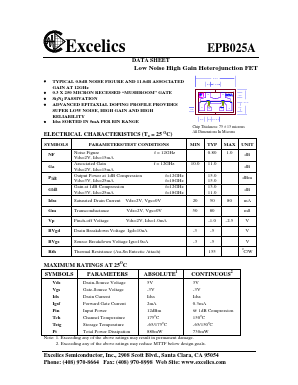 EPB025A Datasheet PDF ETC
