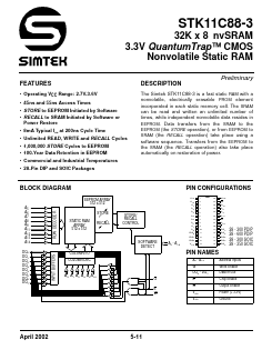 STK11C88-3W45 Datasheet PDF ETC