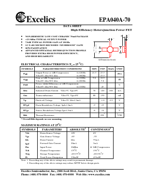 EPA040A-70 Datasheet PDF ETC