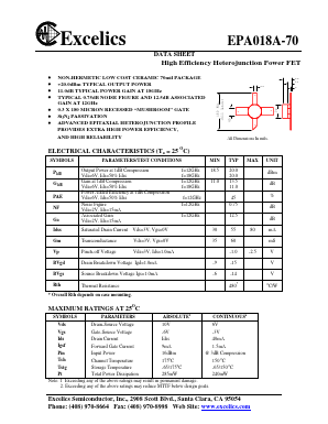 EPA018A-70 Datasheet PDF ETC
