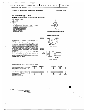 RFP8N20L Datasheet PDF ETC