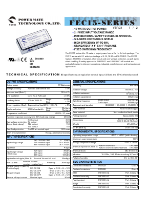 FEC15-12S15 Datasheet PDF ETC