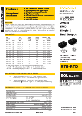 RTD-1205/H-R Datasheet PDF ETC