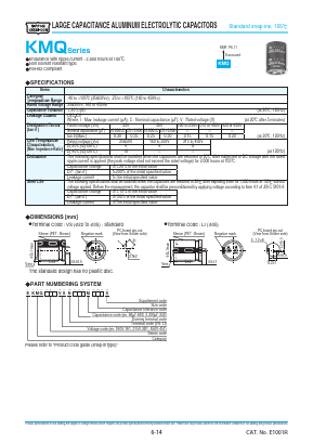 EKMQ350VSN682MQ25S Datasheet PDF ETC