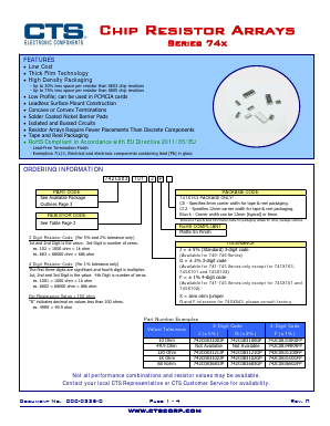 742C163820JP Datasheet PDF ETC