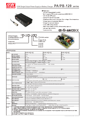 PA-120 Datasheet PDF ETC