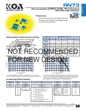 RN731JTTD8060D25 Datasheet PDF ETC
