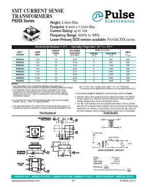 P8207NL Datasheet PDF ETC