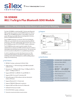 SX-SDMAN-2830C-SP Datasheet PDF ETC