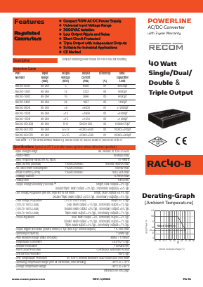 RAC40-24SB Datasheet PDF ETC