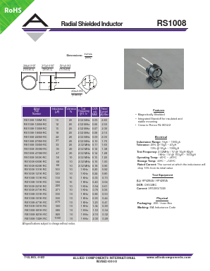 RS1008-150M-RC Datasheet PDF ETC