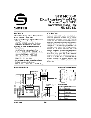 STK14C88-C25 Datasheet PDF ETC