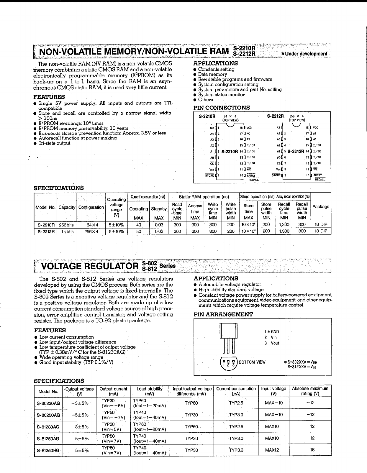 S-81250AG Datasheet PDF ETC