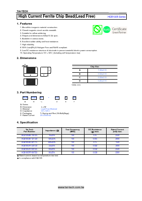 HCB1005PF-600T25 Datasheet PDF ETC
