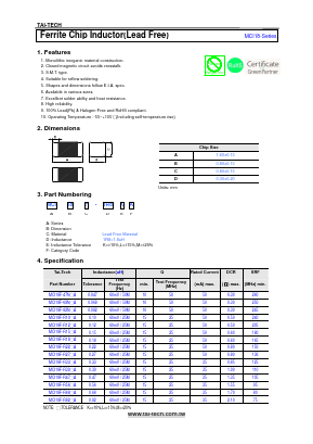 MCI18F-R22KA Datasheet PDF ETC