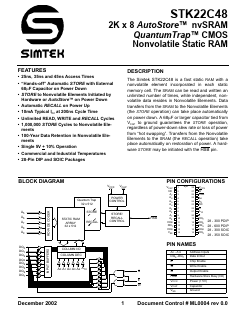 STK22C48-P35 Datasheet PDF ETC1