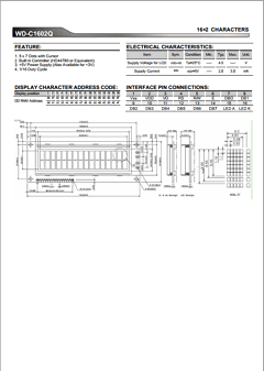 WM-C1602Q Datasheet PDF ETC1