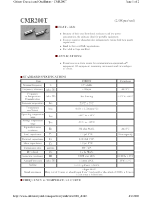 CMR200TB Datasheet PDF ETC1
