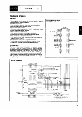 AY53600 Datasheet PDF ETC1