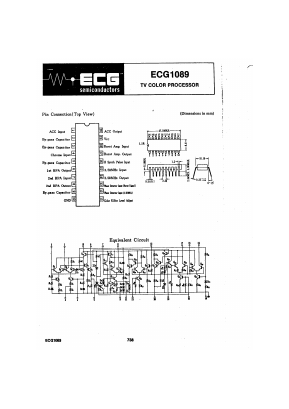 ECG1089 Datasheet PDF ETC1