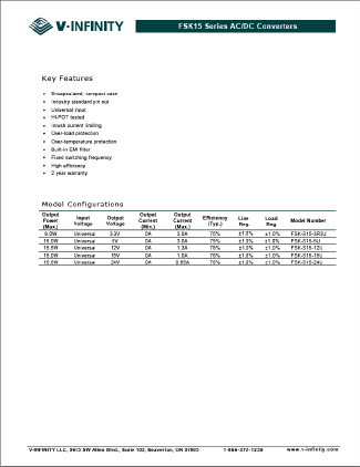 FSK-S15 Datasheet PDF ETC1