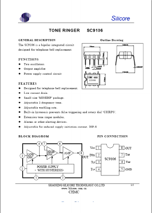 SC9106 Datasheet PDF ETC1