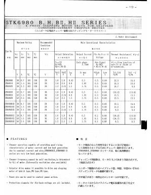 STK6981BII Datasheet PDF ETC1