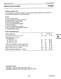 TDA1520AQ Datasheet PDF ETC1
