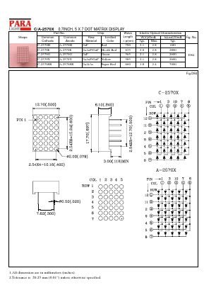 C-2570G Datasheet PDF ETC1