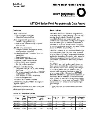 ATT3020-3H44I Datasheet PDF ETC1